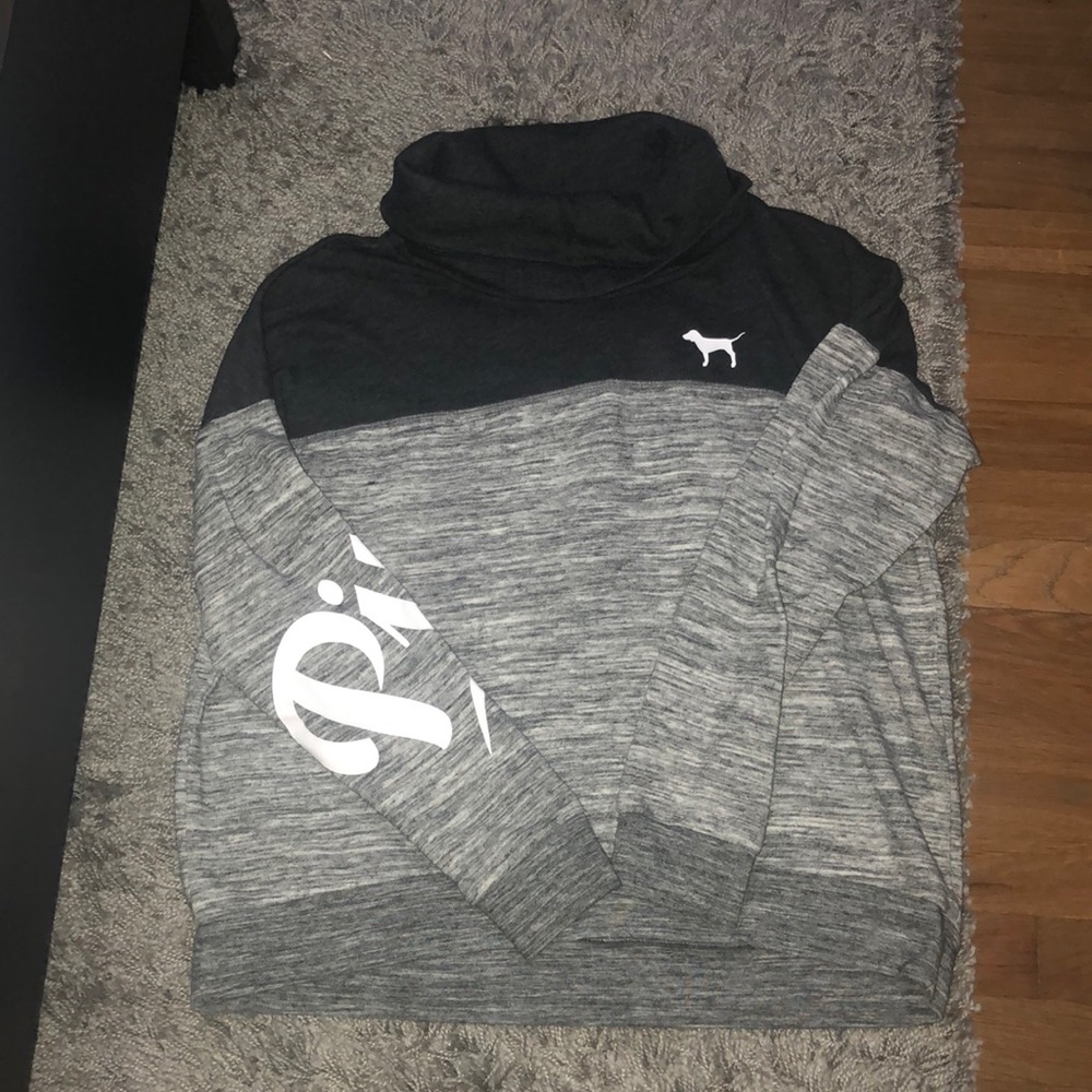Cowl neck hoodie by Victoria secret pink